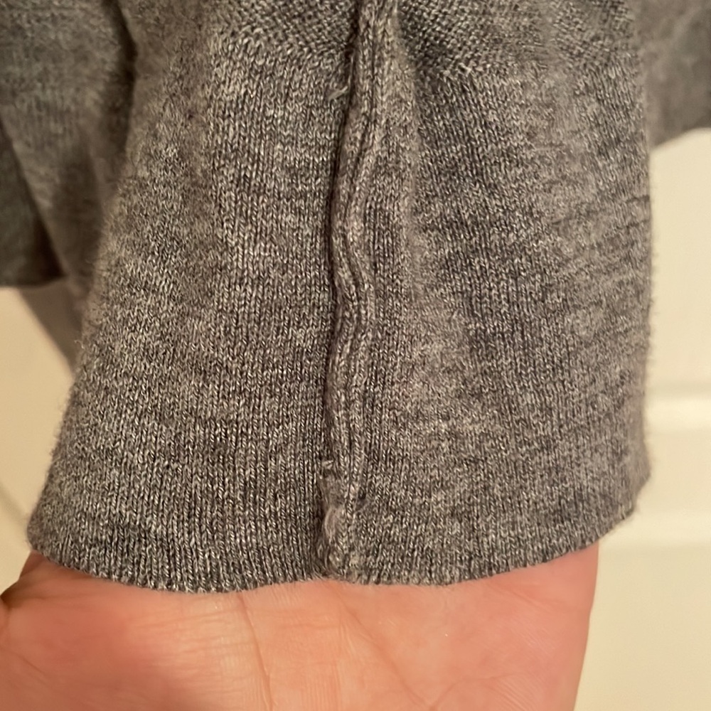 Gray Cardigan - Picture 10 of 12